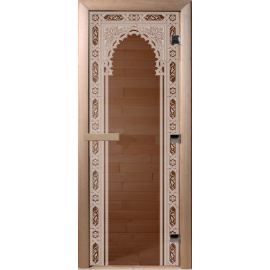 Дверь "Восточная арка бронза"