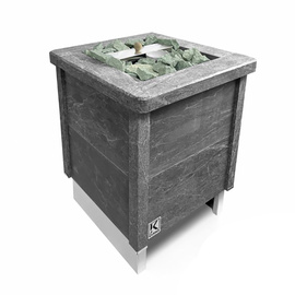 Электрокаменка KARINA Quadro Талькохлорит, ТЭН (без пульта)