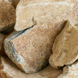 Камень Порфирит колотый, коробка 20 кг