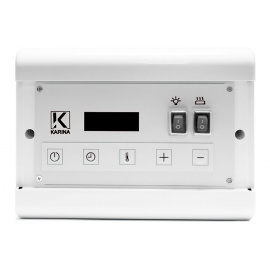Цифровой пульт управления к электрокаменкам Karina Case C18 White до 15 кВт