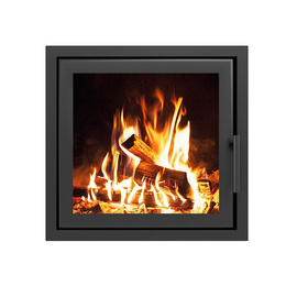 Дверка каминная 560 (М) Антрацит 480х505 мм