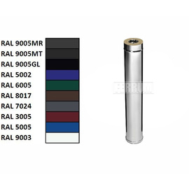 Сэндвич 1,0м (430/0,5мм + нерж.) RAL 3859