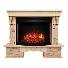 Электрокамин Sorento 33 WT c очагом FireSpace 33 с LED подсветкой 95530