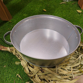 Таз оцинкованный круглый 9 л. 560