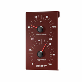 Термогигрометр Everest Dark Brown алюминий ( TG-30 ) 1645