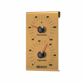 Термогигрометр Everest Gold алюминий ( TG-25 ) 1645