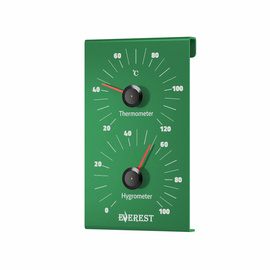 Термогигрометр Everest Green алюминий ( TG-28 ) 1645