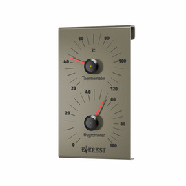 Термогигрометр Everest Platinum алюминий ( TG-24 ) 1645