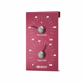 Термогигрометр Everest Red алюминий ( TG-26 ) 1645