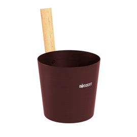 Шайка Everest Dark Brown 5л алюминий ( TG-46 ) 3505