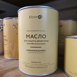 Масло для полков Elcon Sauna Oil 1 л 999