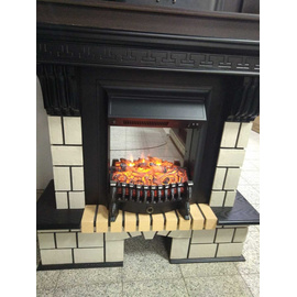Электрокамин Stone STD AO с очагом Fobos Lux Black 41300