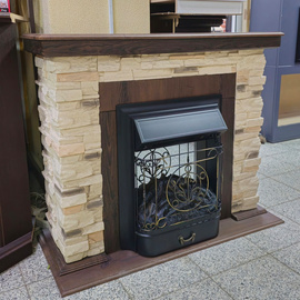 Электрокамин Nord STD NT-F 316 с очагом Majestic Lux BL S 39860