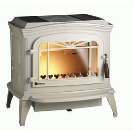 Bradford печь камин чугунный слоновая кость