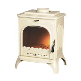 Seville печь камин чугунный слоновая кость