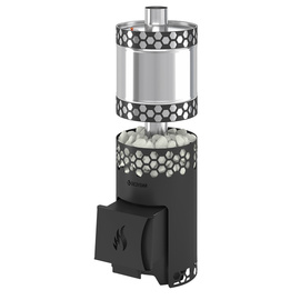 Пчёлка с встроенным баком для воды печь для бани 21890