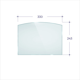 Стекло Везувий LV-12,12S(0,330*0,243) 