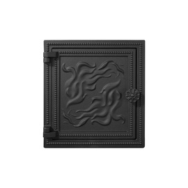 Дверка печная ДТ-4 Антрацит (Т) 280х250 мм 