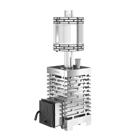 Aston 16 с баком на трубе печь для бани нержавейка 