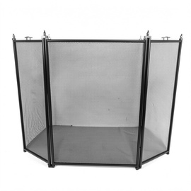 Каминный экран Эверест FS202-B-B черный 