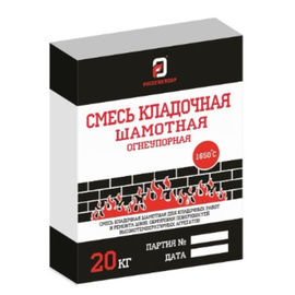 Смесь кладочная печная жаростойкая, 20 кг 