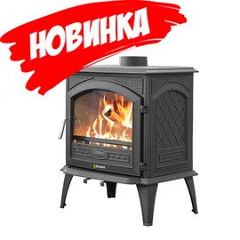 SV 13 печь-камин чугунный до 260 м3 антрацит 