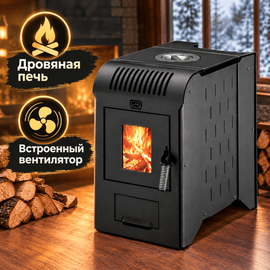 Метеор 150 печь отопительная до 150м3 