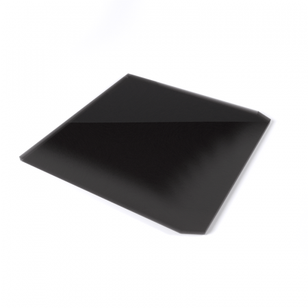 Лист стеклянный напольный BLACK под печь (СП-2) 1100х1100х8 мм
