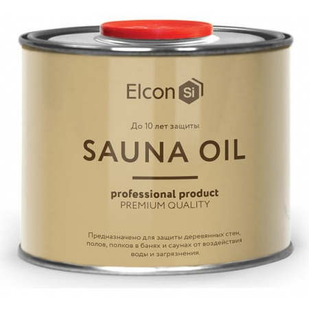 Масло для полков Elcon Sauna Oil 0,5 л.