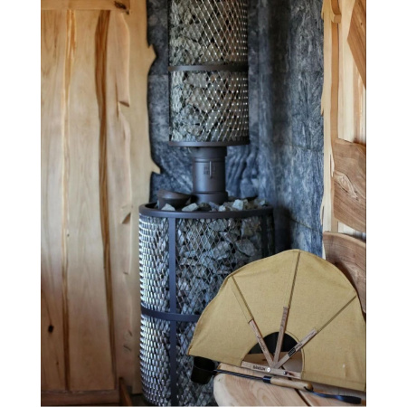 Атмосфера комбинированная сетка-ламель «Змеевик» наборный печь для бани чугунная