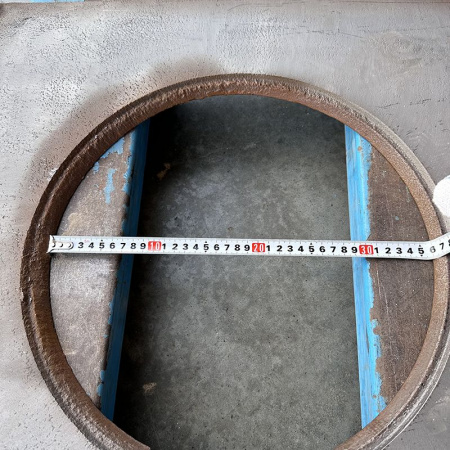 Плита печная чугунная под казан П-1-6 (П1-4) 600х600х20 мм
