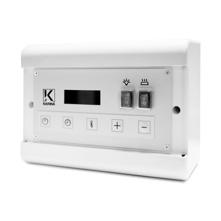 Цифровой пульт управления к электрокаменкам Karina Case C15 White до 15 кВт