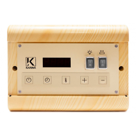 Цифровой пульт управления к электрокаменкам Karina Case C15 Wood до 15 кВт