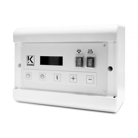 Цифровой пульт управления к электрокаменкам Karina Case C18 White до 18 кВт