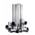 Дымоход труба 1 м черный металл 0,5 мм Металлик и Ко