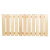 Деревянный трапик для бани (решетка на пол) 1040х450х25 мм, липа