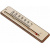 Термометр для бани жидкостный (прямоугольник)
