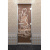Дверь "Хамам Искушение Бронза" 6 мм коробка алюминиевая, 3 петли