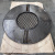 Мангал Везувий "Дачник" с чугунной плитой Gurman Ø450 мм на подставке