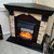 Электрокамин Dublin Corner Rock AO с очагом Fobos Lux Black 56680