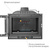Everest Z14 каминная топка чугунная 67990