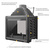 Everest A16HP каминная топка чугунная 97990