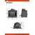 Эверест V14 каминная топка чугунная № 4