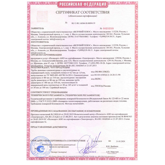 Конус BLACK нерж 0,8 мм AISI 430 (ПМ) 1533