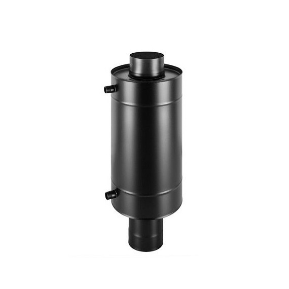 Теплообменник Black 12 л. на трубе Везувий круглый ф 115 мм AISI 439 6974