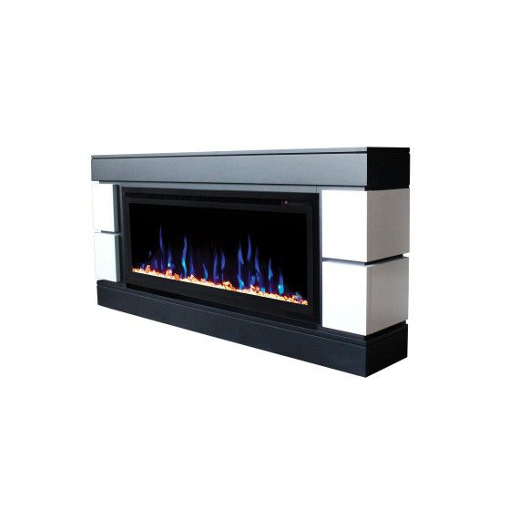 Линейный очаг Saphir 42 в обрамлении Denver 42/BV BLM 109180