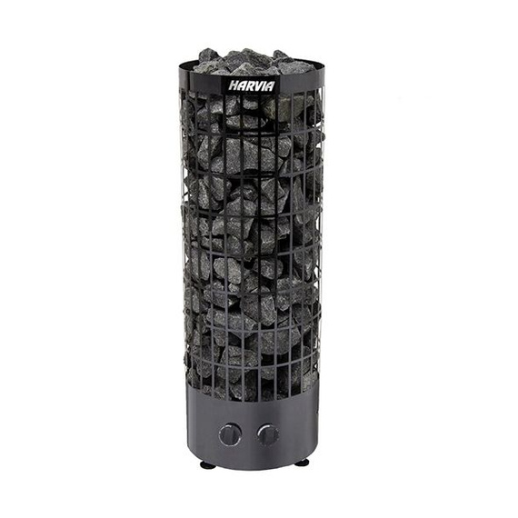 Электрокаменка Harvia Cilindro PC90 Black Steel (со встроенным пультом) 61329