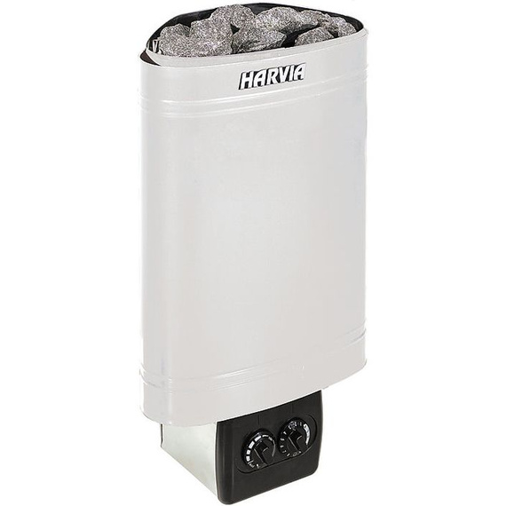 Электрокаменка Harvia Delta D36 Steel (со встроенным пультом) 47233