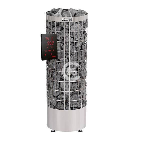 Электрокаменка Harvia Cilindro PC70XE Steel (пульт в комплекте) 103828