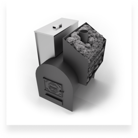 Cабантуй 3D 20 печь для бани на 3 помещения (цена без бака) 47900